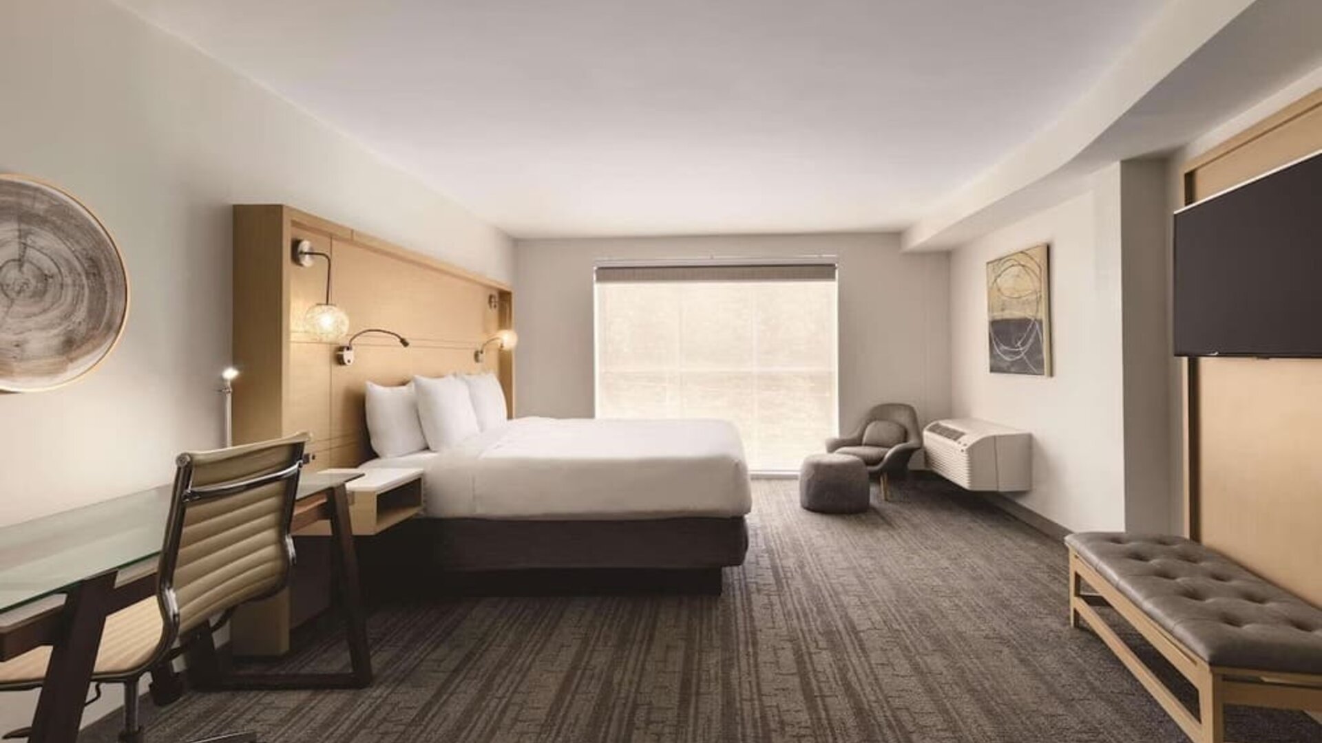 Day use room at Radisson Hotel Atlanta Airport.