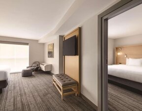 Day use room at Radisson Hotel Atlanta Airport.