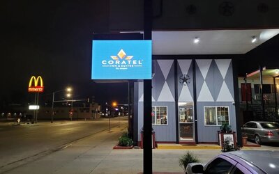 Property exterior at Coratel Inn & Suites By Jasper Hutchinson.