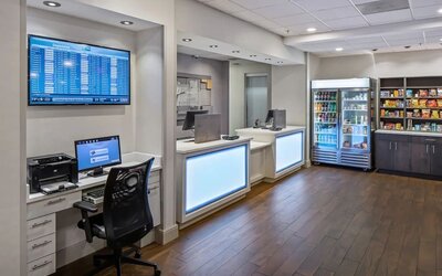 Business center at Holiday Inn Express Atlanta Airport - College Park By IHG.