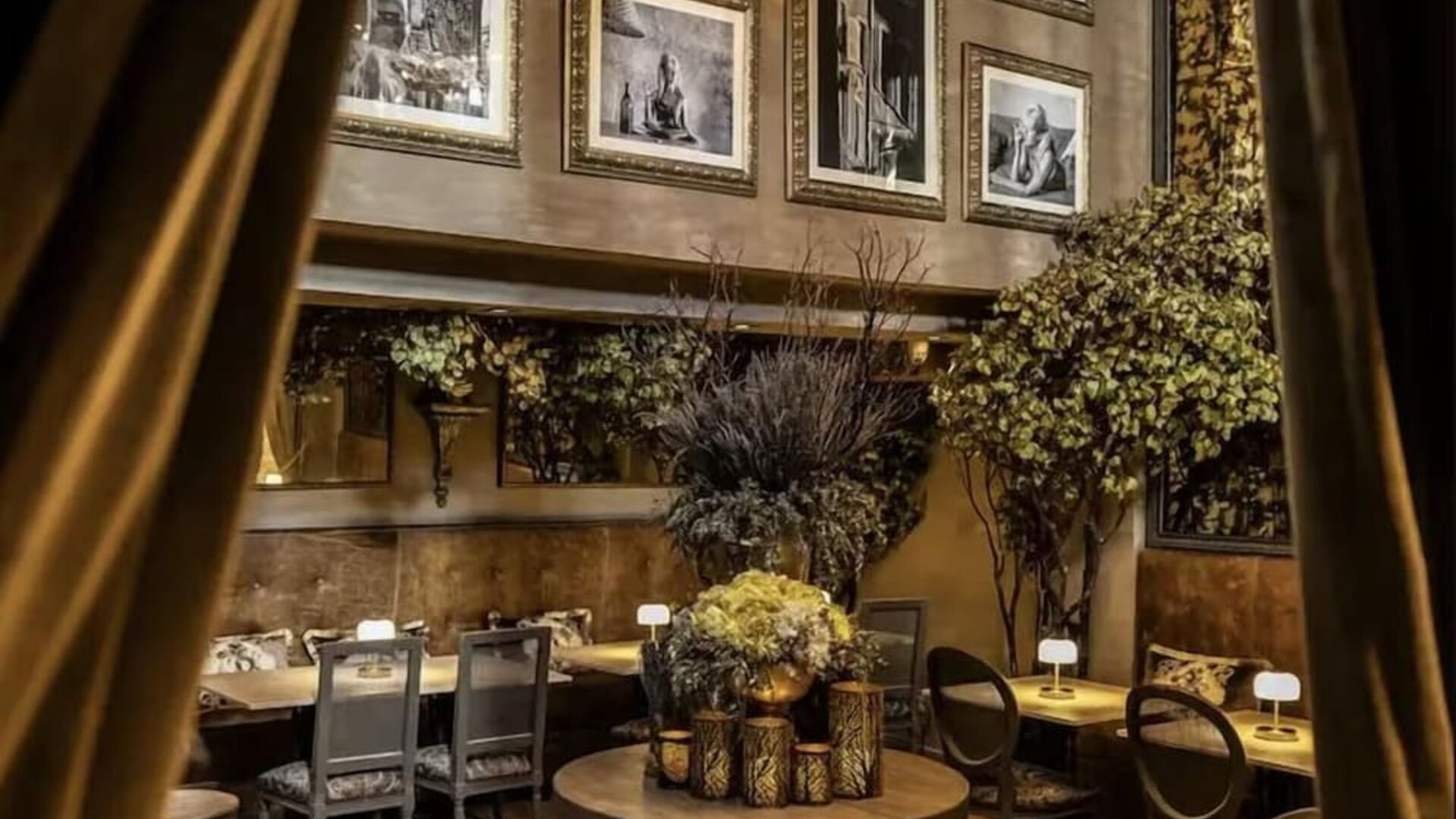 Dining area at Olive Boutique Hotel.