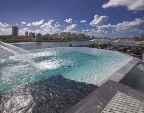 Outdoor pool at O:LV HOTEL.