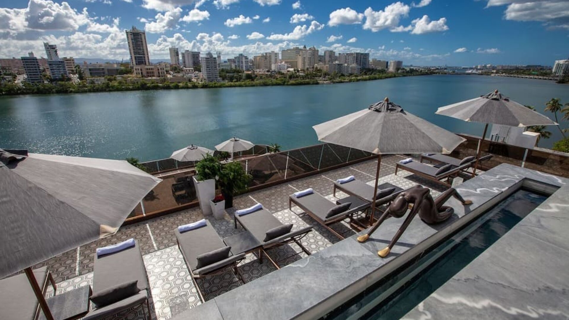 Lagoon views at O:LV HOTEL.