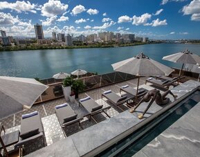 Lagoon views at O:LV HOTEL.