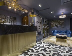 Reception hall at O:LV HOTEL.