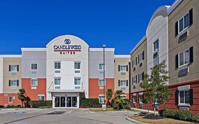 Hotel exterior at Candlewood Suites Pearland-Houston South.