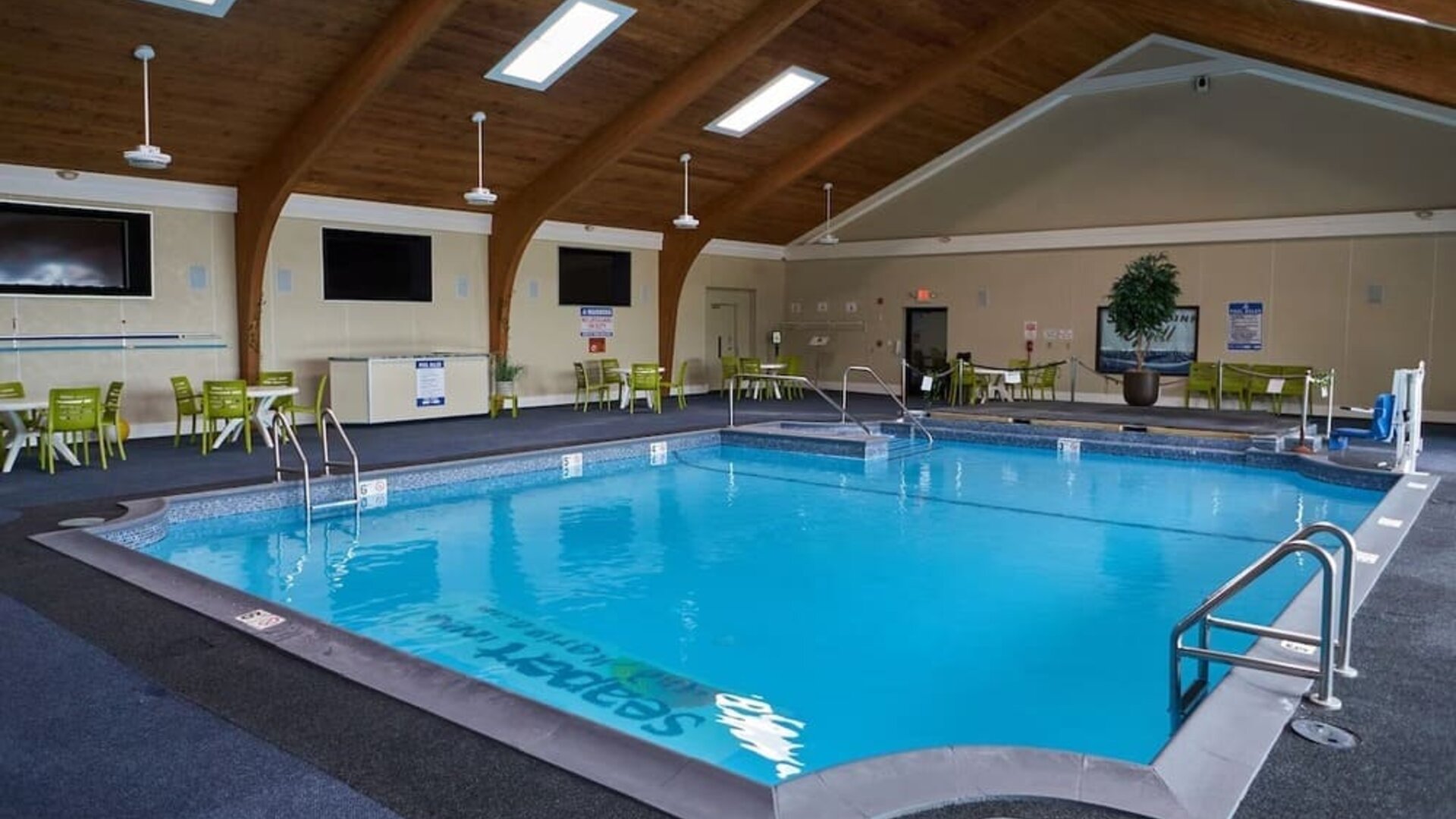 Indoor pool at Seaport Resort And Marina.