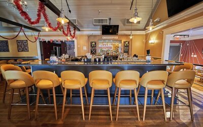 Hotel bar at Seaport Resort And Marina.