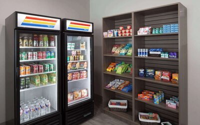 Vending machine at Days Inn & Suites By Wyndham Houston NW Cypress.