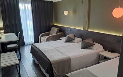 Day use room at Hotel Moderno Barcelona.