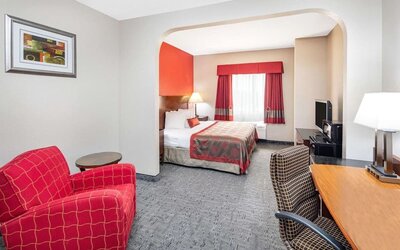 Day use room at Ramada By Wyndham Alpharetta/Atlanta North.