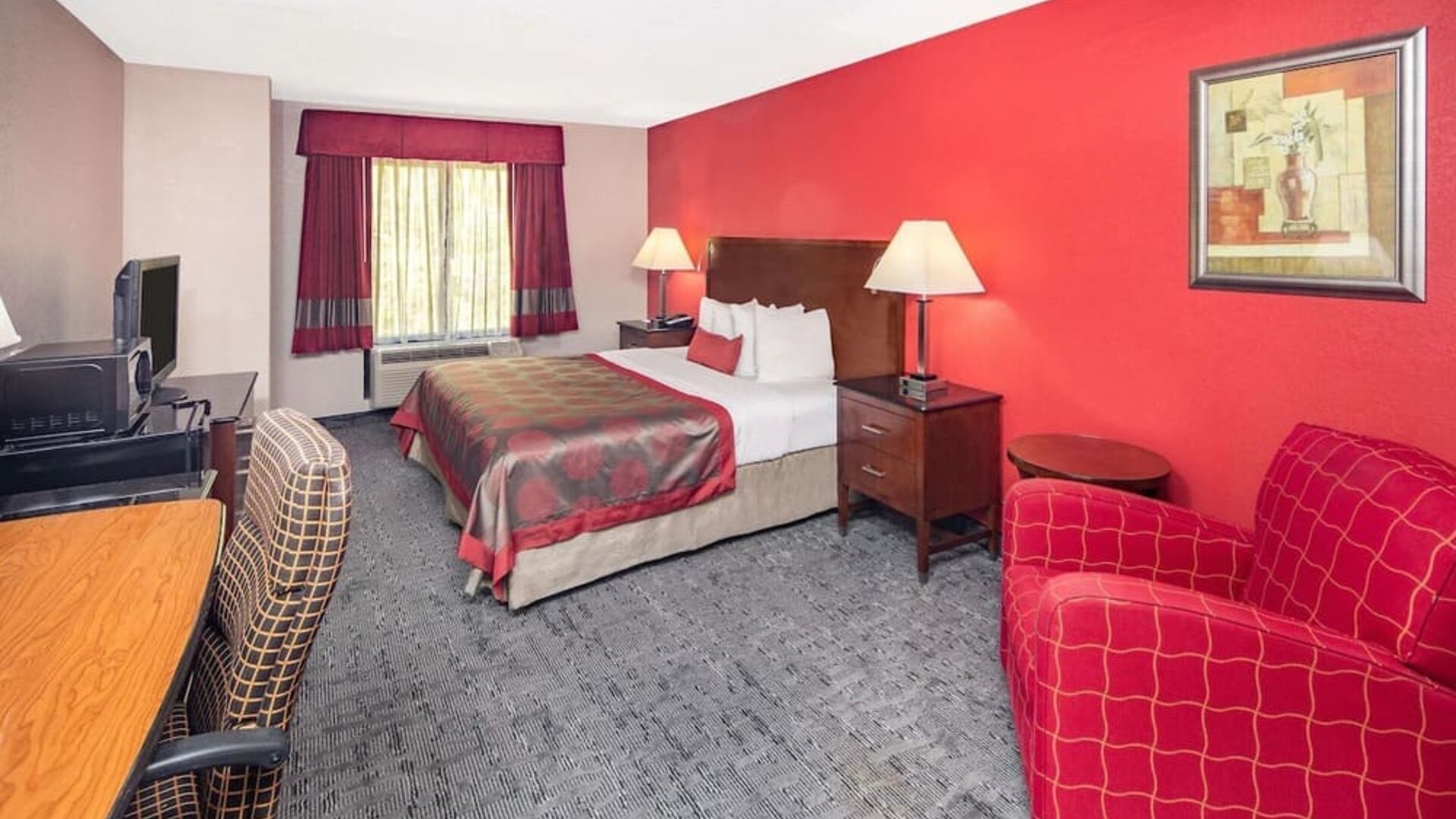 Day use room at Ramada By Wyndham Alpharetta/Atlanta North.