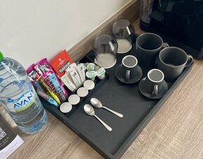 Coffee station Front desk at The Chapter Hotels - J Hyde Park.