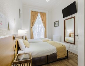 Day use room at The Chapter Hotels - Falcon Hotel.