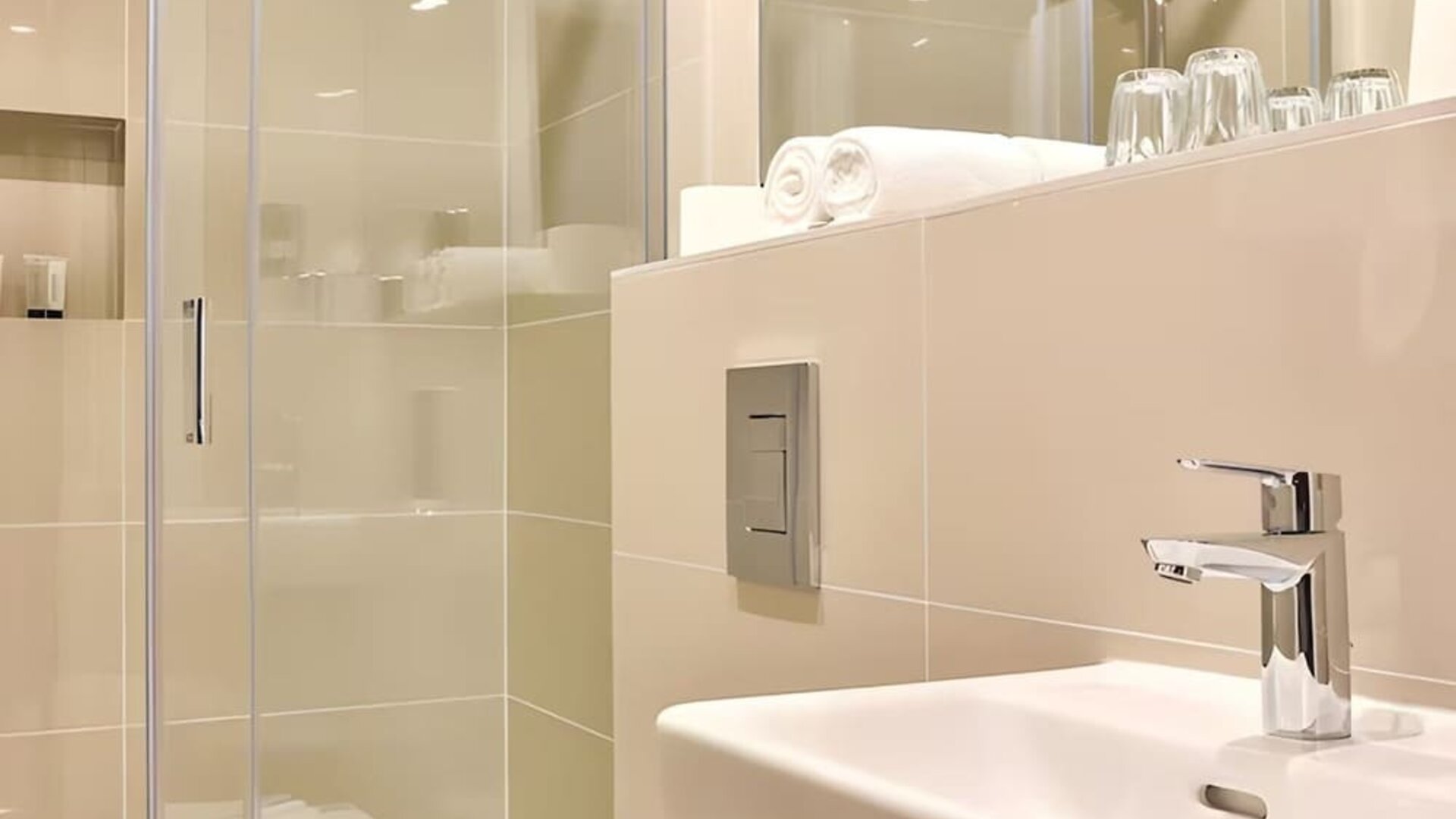 Bathroom at The Chapter Hotels - London Hyde Park.