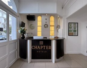 Reception at The Chapter Hotels - Princes Square.