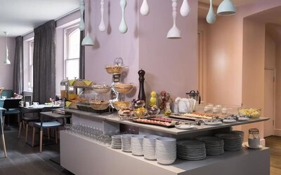 Breakfast available at The Chapter Lancaster Gate.