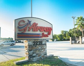 Property exterior at Airway Inn - IAH Airport.