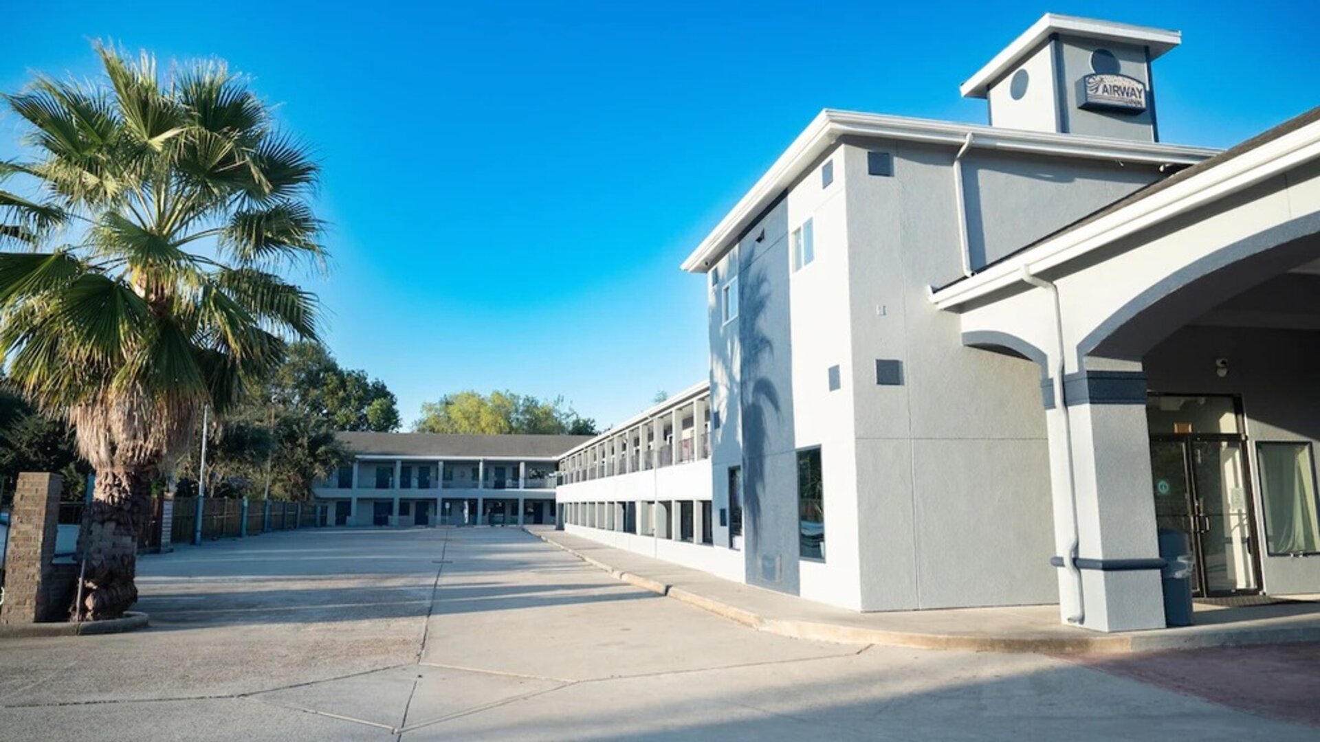 Property exterior at Airway Inn - IAH Airport.