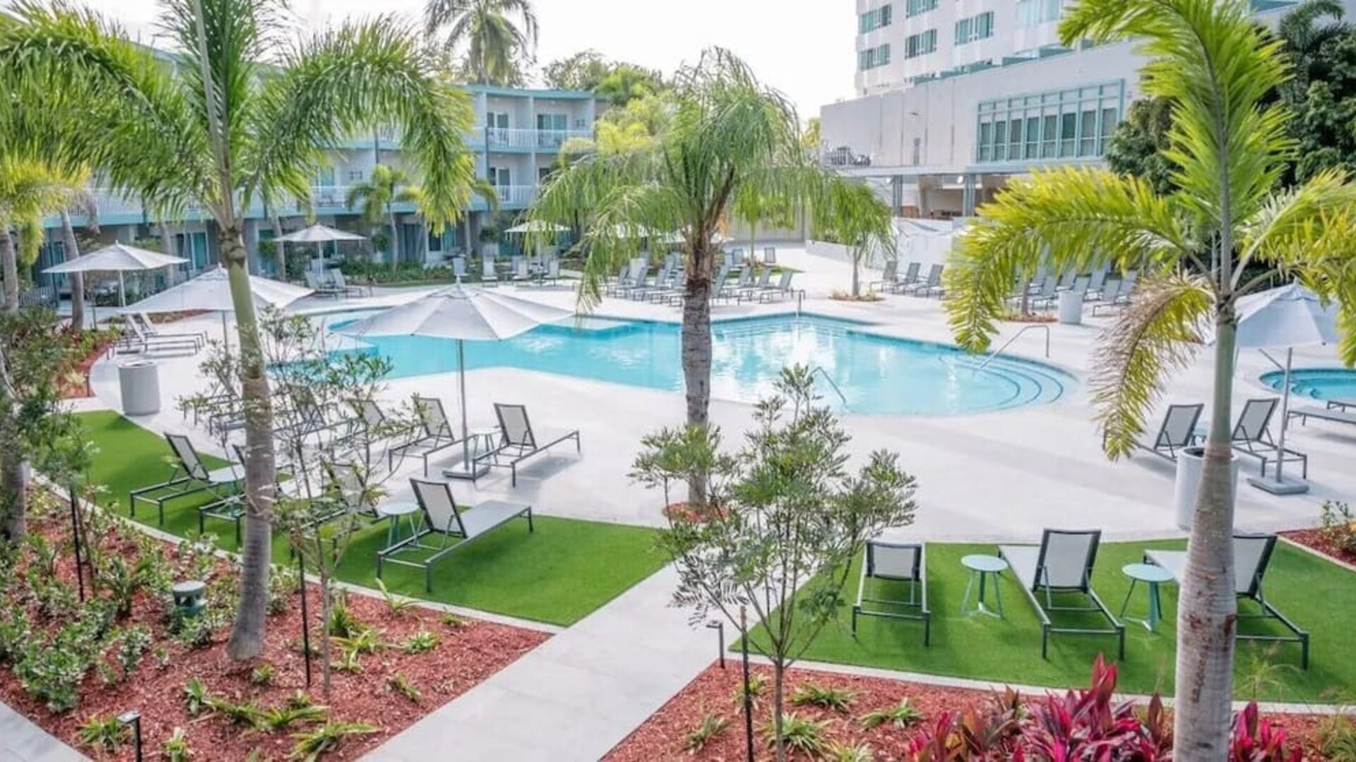 Outdoor pool at Hyatt Centric Isla Verde San Juan.