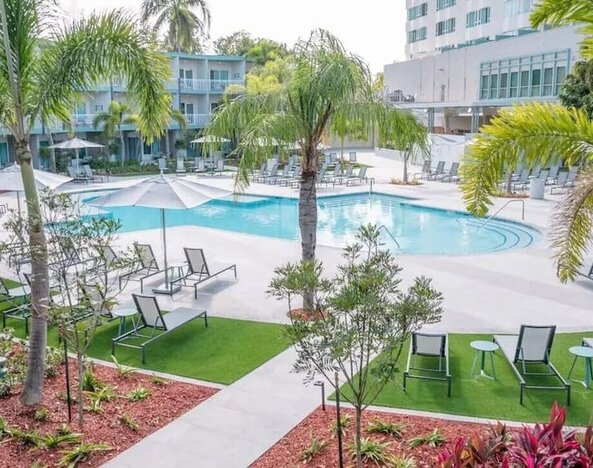 Outdoor pool at Hyatt Centric Isla Verde San Juan.
