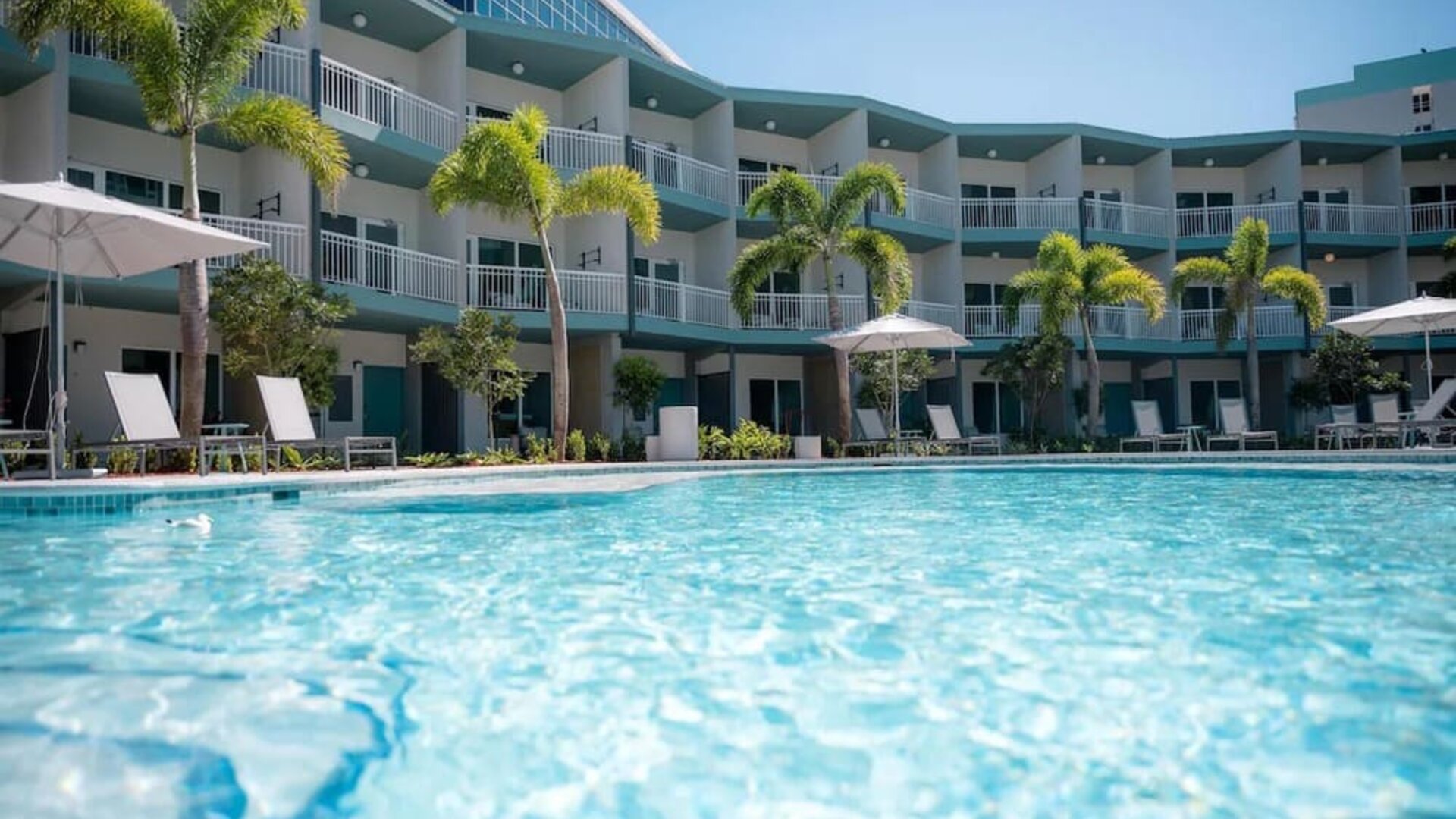 Outdoor pool at Hyatt Centric Isla Verde San Juan.