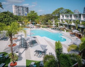 Outdoor pool at Hyatt Centric Isla Verde San Juan.