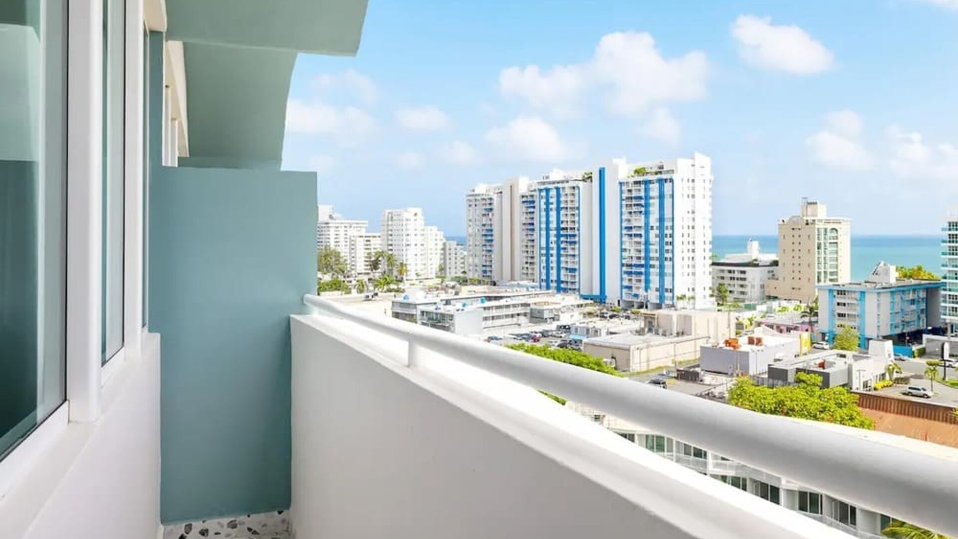 Hotel views at Hyatt Centric Isla Verde San Juan.