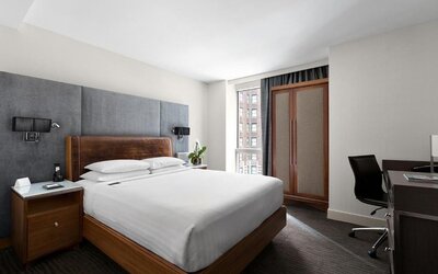 Day use room with work desk at Hotel 48LEX New York.