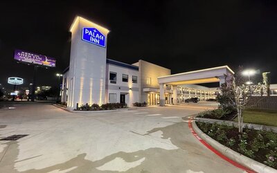 Property exterior at Palace Inn Blue 290 W 43rd & Bingle Rd.