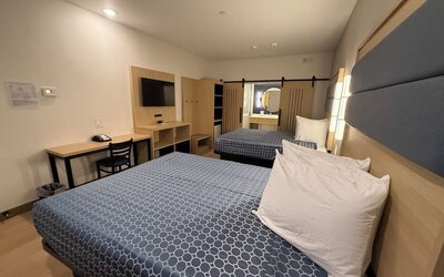 Day use room at Palace Inn Blue 290 W 43rd & Bingle Rd.