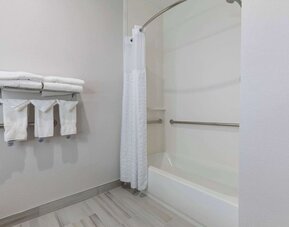 Bathroom at Comfort Suites Lombard - Addison.