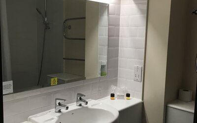 Bathroom at Dragonfly Hotel Colchester - Surya Hotels.