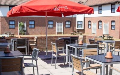 Outdoor are at Dragonfly Hotel Bury St Edmunds.