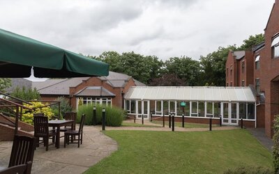 Terrace at Hog's Back Hotel and Spa - Surya Hotels.