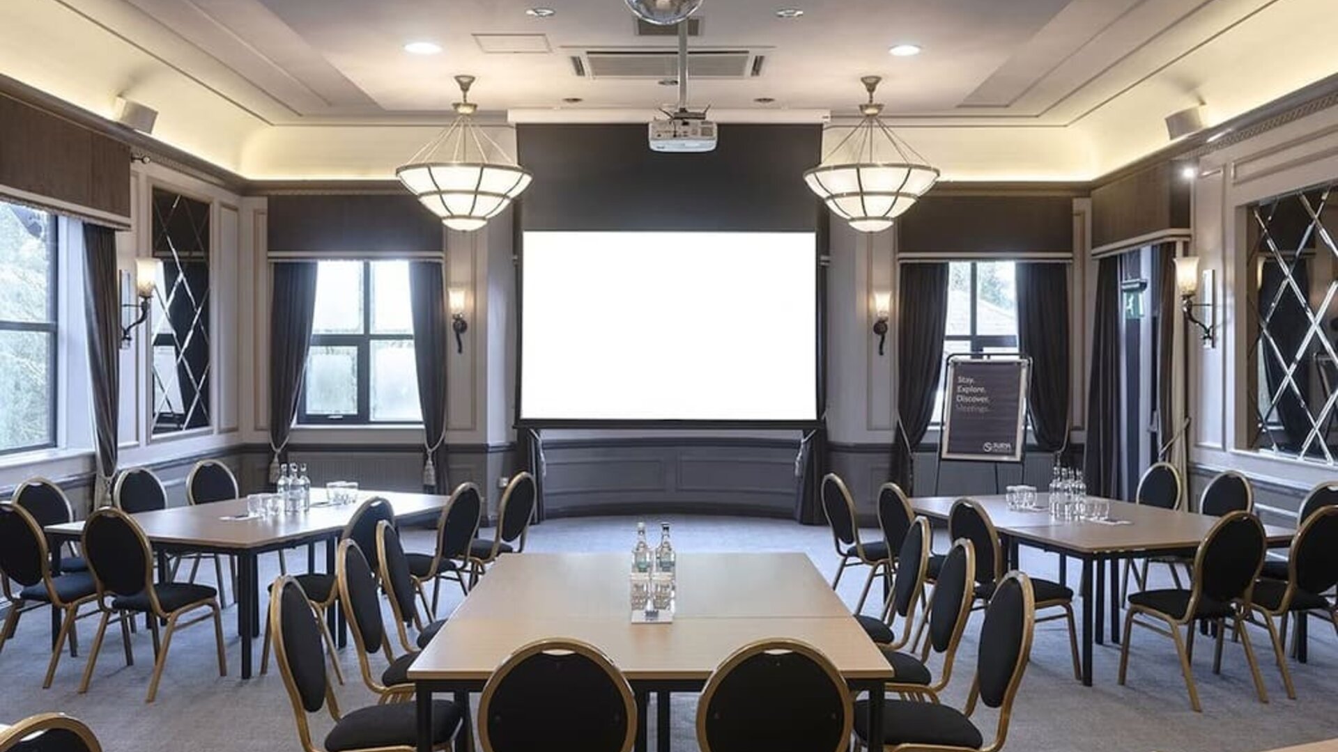 Meeting room at Hog's Back Hotel and Spa - Surya Hotels.