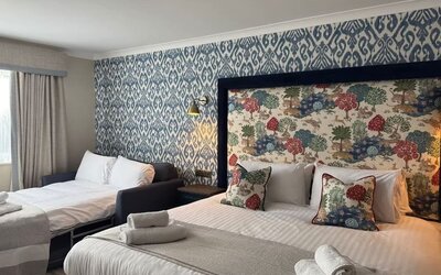 Day room at Thatcher's Hotel - Surya Hotels.