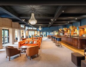 Bar at Thatcher's Hotel - Surya Hotels.