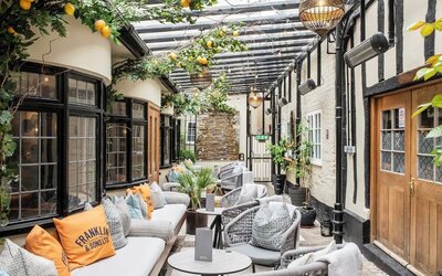 Courtyard at The George Hotel - Surya Hotels.