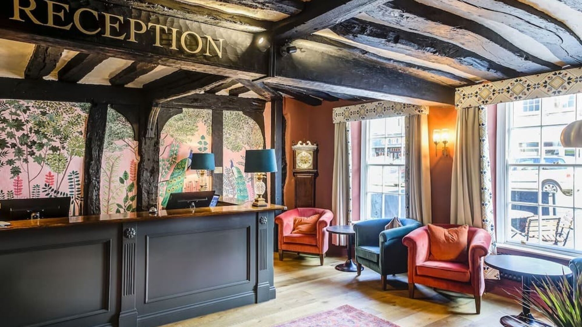 Reception at The George Hotel - Surya Hotels.