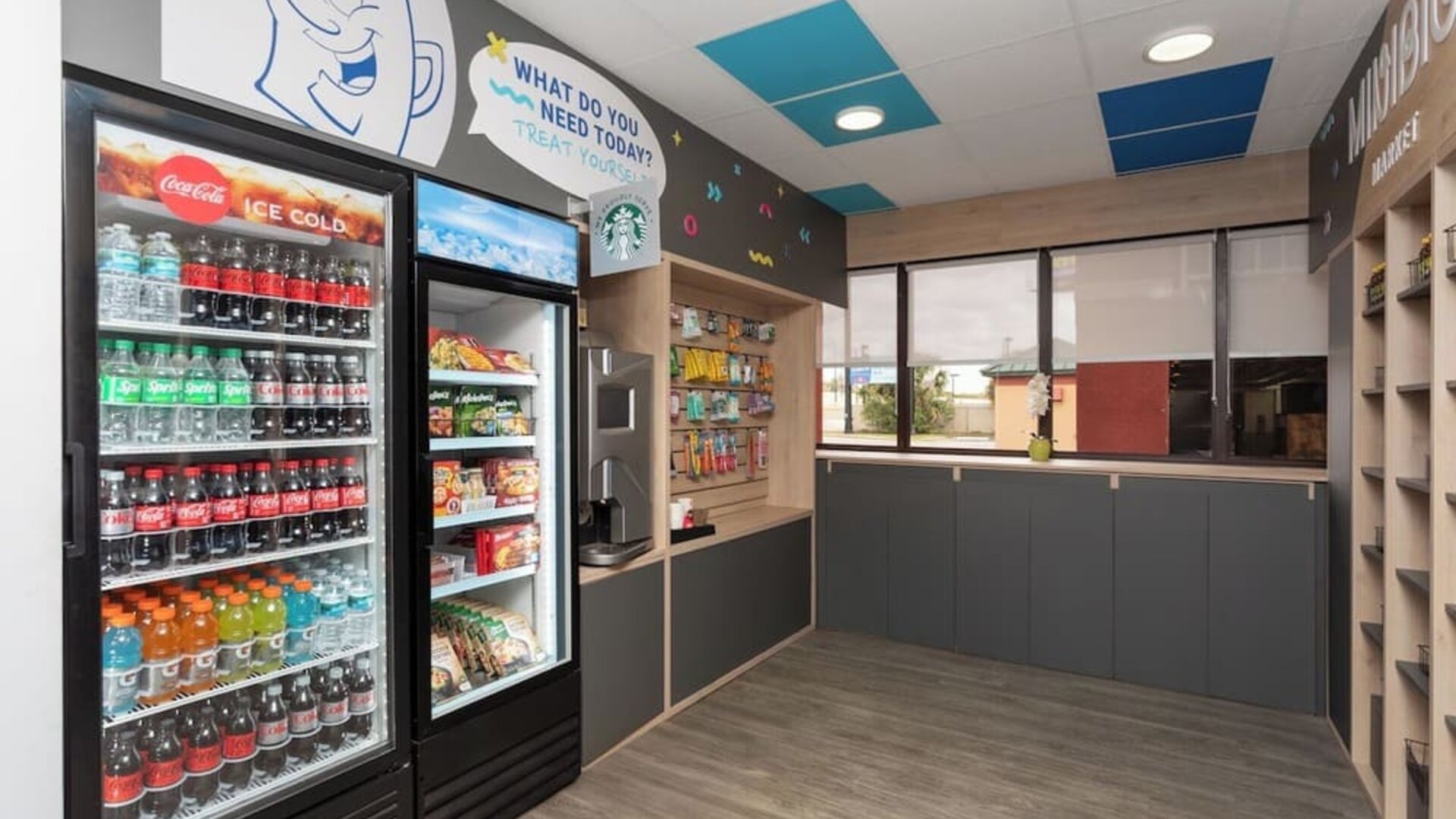 Vending machine at Developer Inn Downtown Orlando.