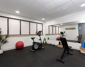 Gym at Developer Inn Downtown Orlando.