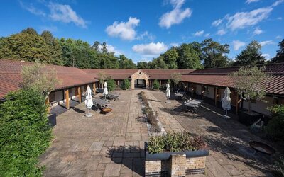 Exterior at The Ridings, part of Theobalds Estate.