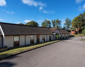 Exterior at The Ridings, part of Theobalds Estate.