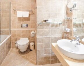 Bathroom at  Hotel General Prague.