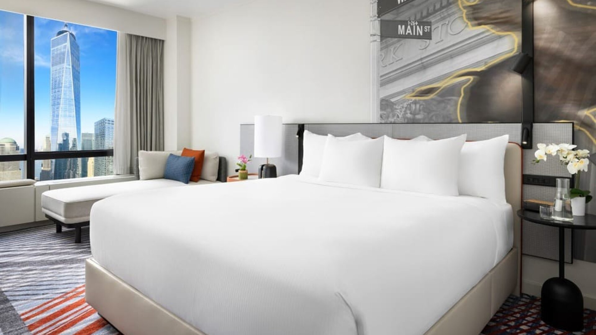 Day room at M Social New York Downtown.