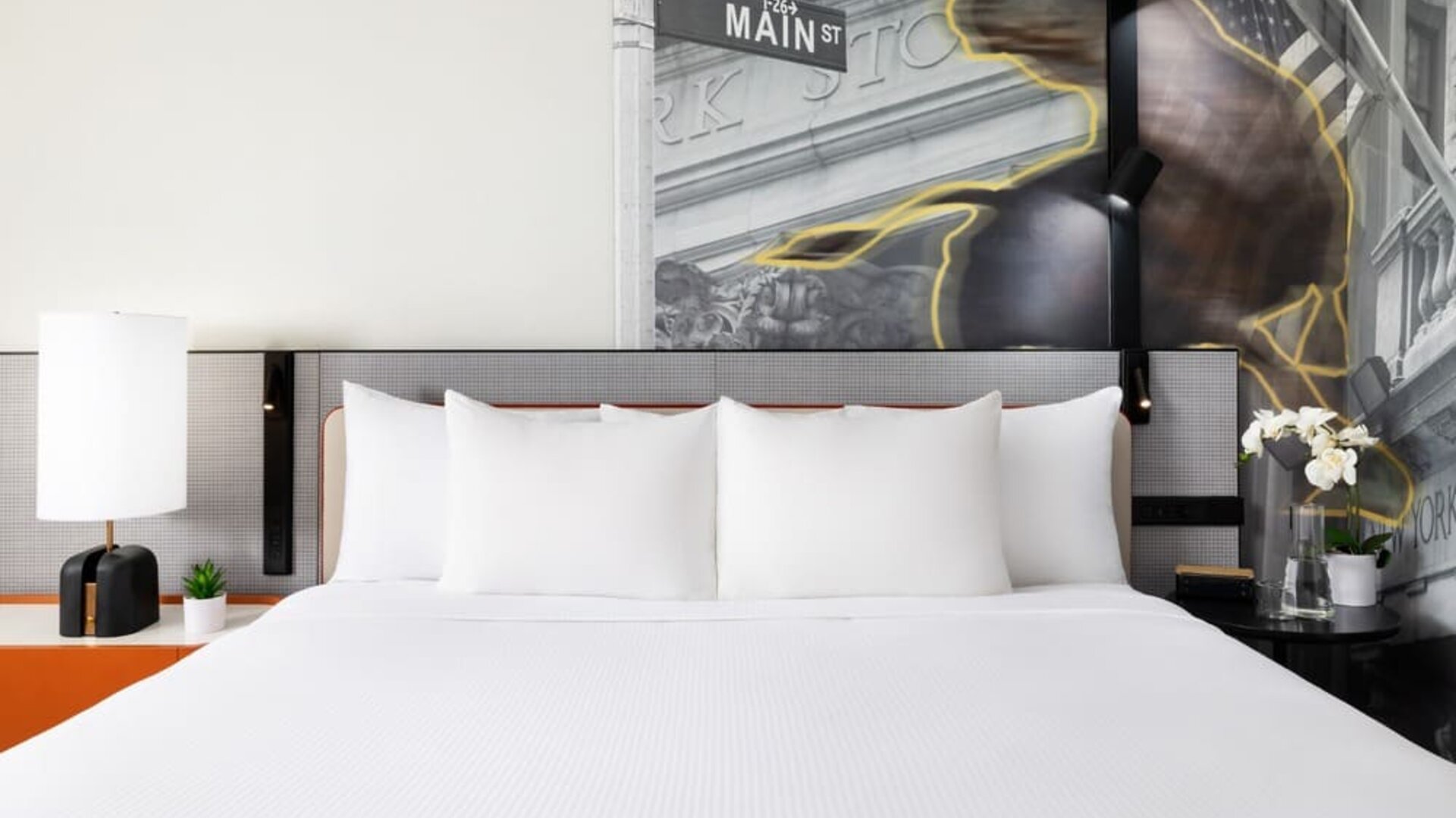 Day room at M Social New York Downtown.