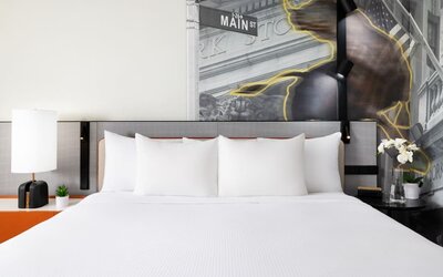 Day room at M Social New York Downtown.