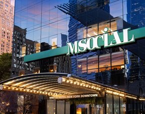 Exterior at M Social New York Downtown.