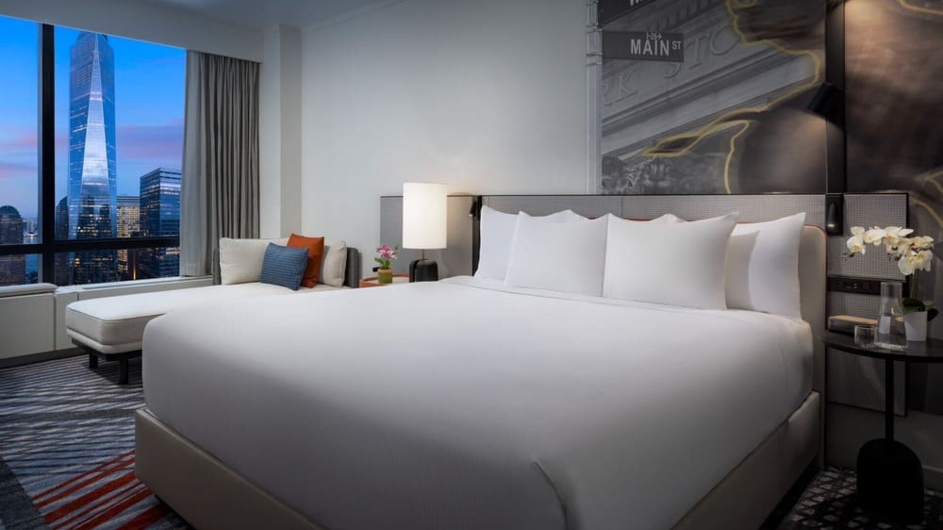 Day room at M Social New York Downtown.